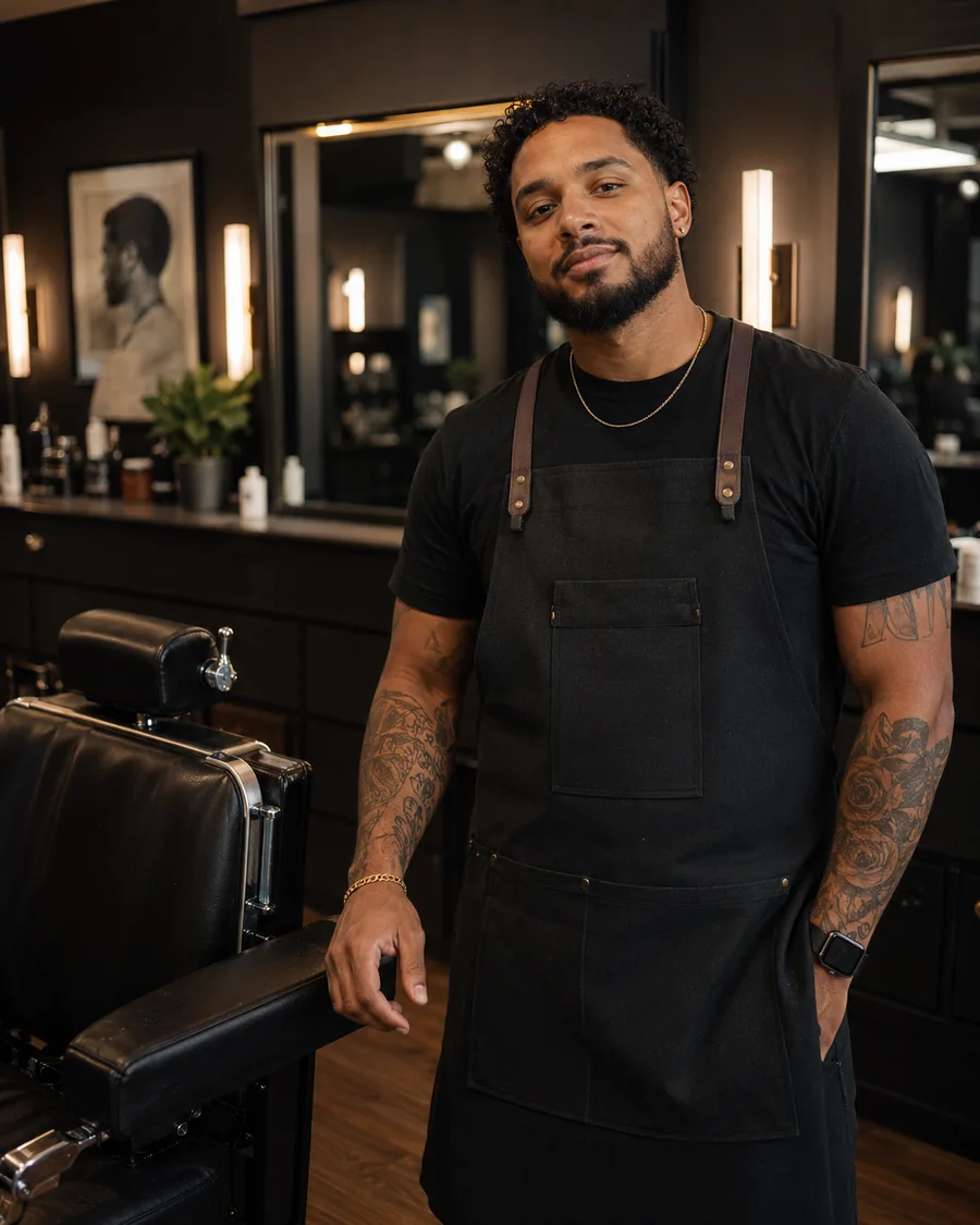 Andre Cole, a barber at Northline Barber Co.